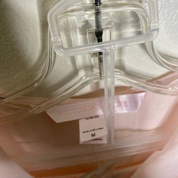 Vintage Victoria’s Secret Pink Sheer Lace Pajama Set med Y2k 2000s fairy-core - Picture 6 of 8